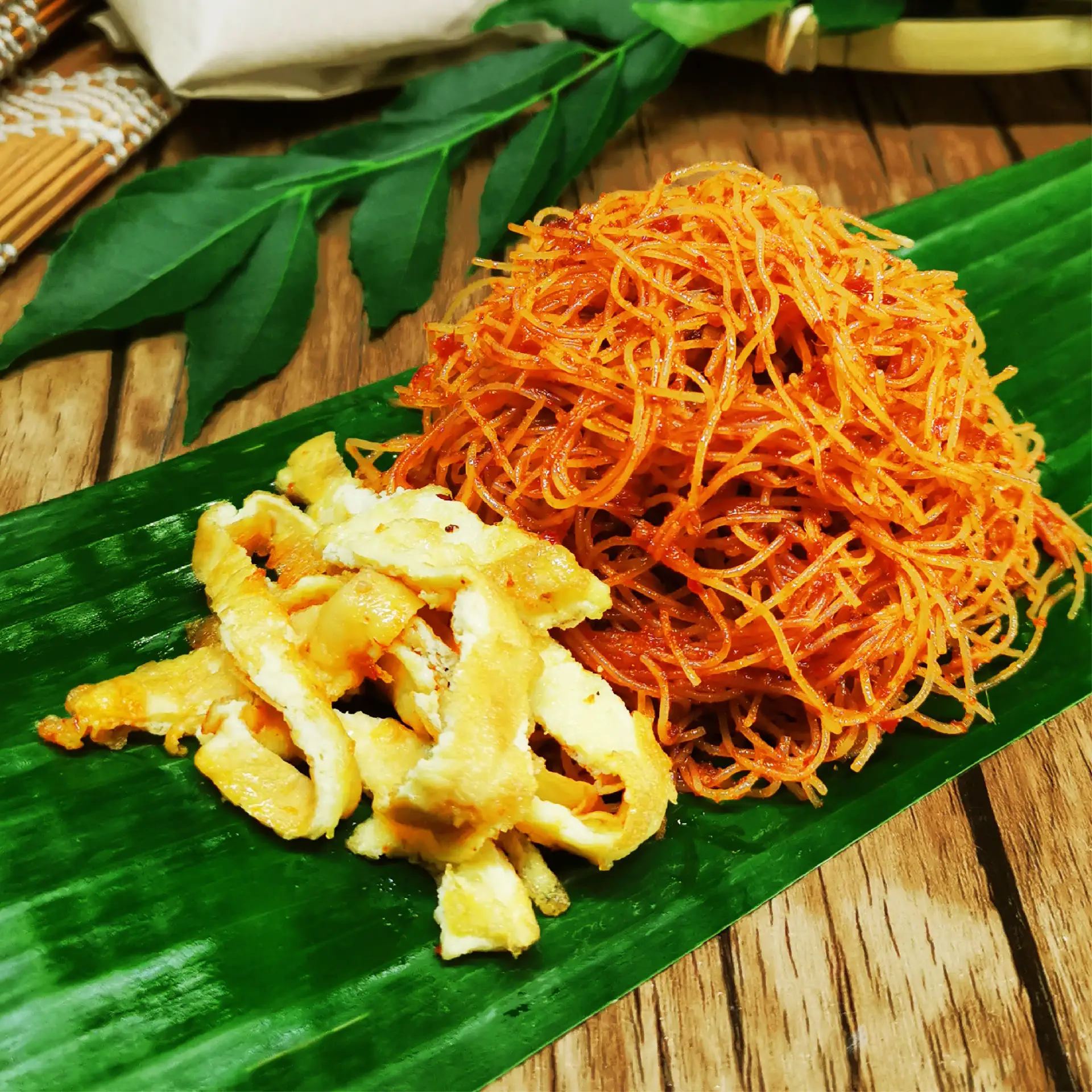 Mee Siam Kosong at Nasi Lemak Bamboo